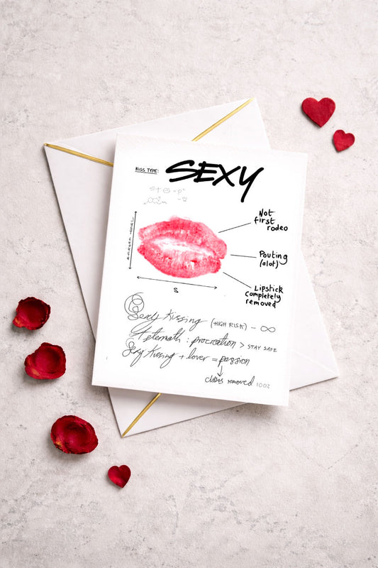 Sexy Kisser Greeting Card